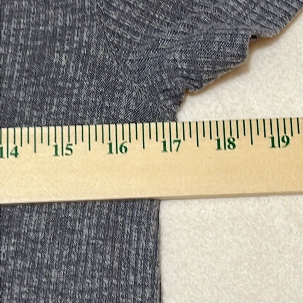 Abercrombie & Fitch Short Sleeve‎ Dress Ribbed Midi Womens Size Small Grey - Picture 5 of 6